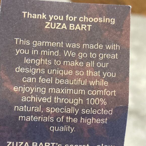 Zuza Bart Shirt Womens Medium Linen Tank Top Clear Red Beachy‎ Resort Basic - Picture 9 of 12